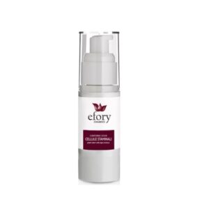 Flacone con dispenser di contorno occhi Efory Cosmetics Cellule Staminali, trattamento anti-age per il contorno occhi.