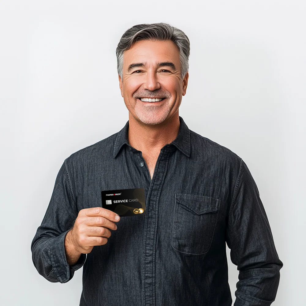 Uomo con carta iCashWeb
