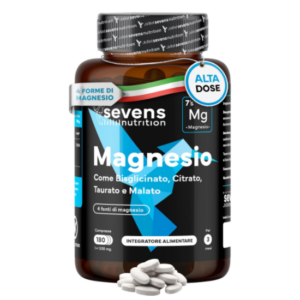 Magnesio completo 418mg 180 compresse - bisglicinato, citrato, malato, taurato
