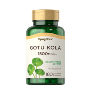 Centella Asiatica Gotu Kola Piping Rock 1500 mg 180 capsule a rilascio rapido