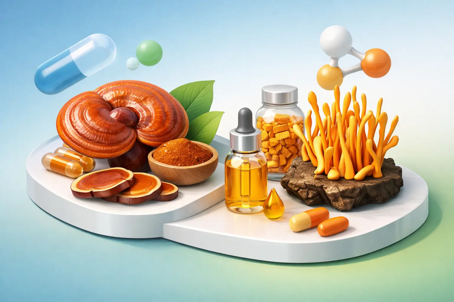 Benefici reishi e cordyceps: cosa sapere