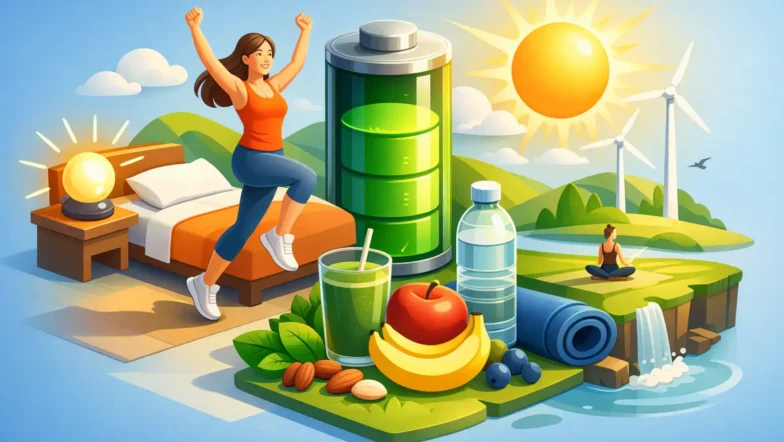 Come aumentare energia in modo naturale ogni giorno