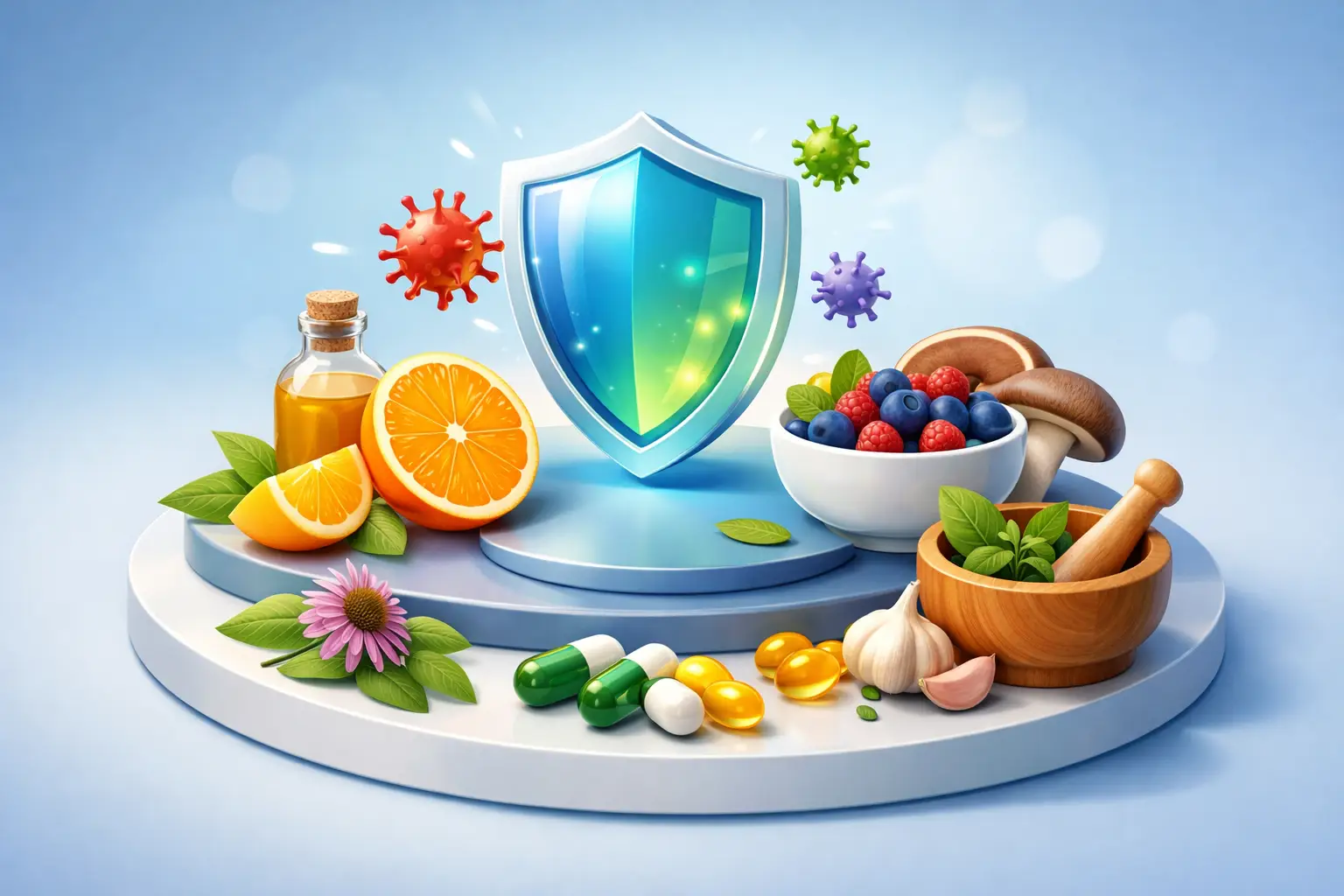 Come rafforzare le difese immunitarie naturalmente