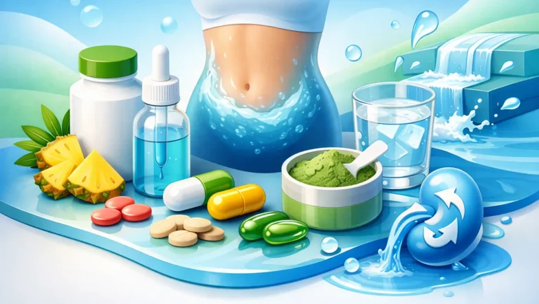 Integratori per drenare liquidi in eccesso