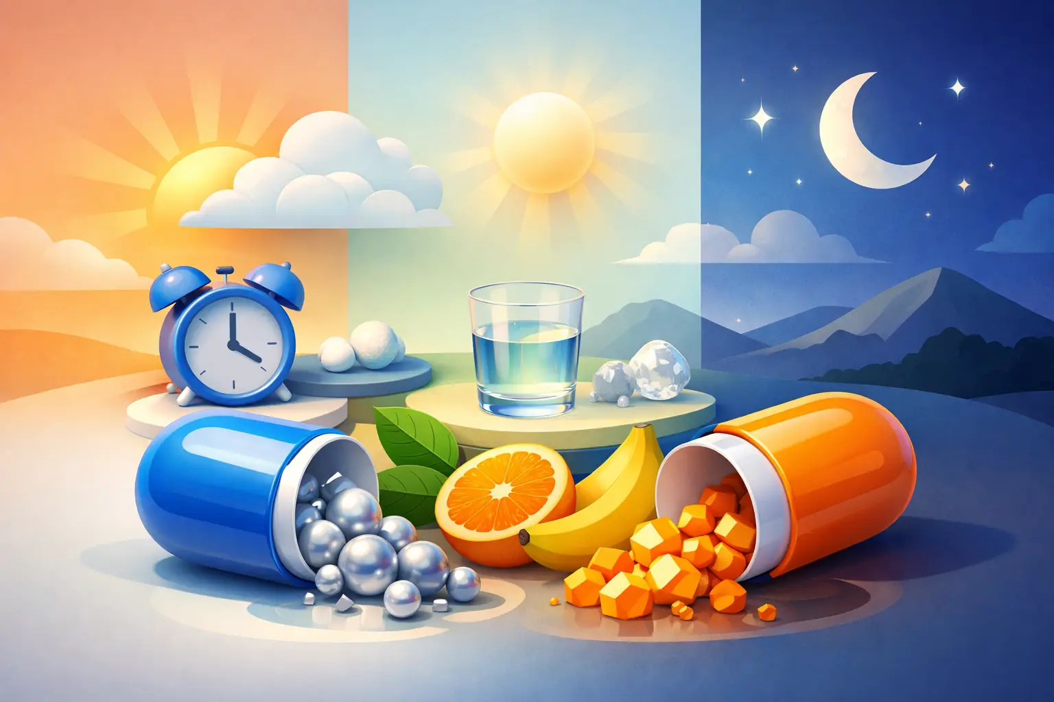 Magnesio e potassio: quando prenderli nella giornata