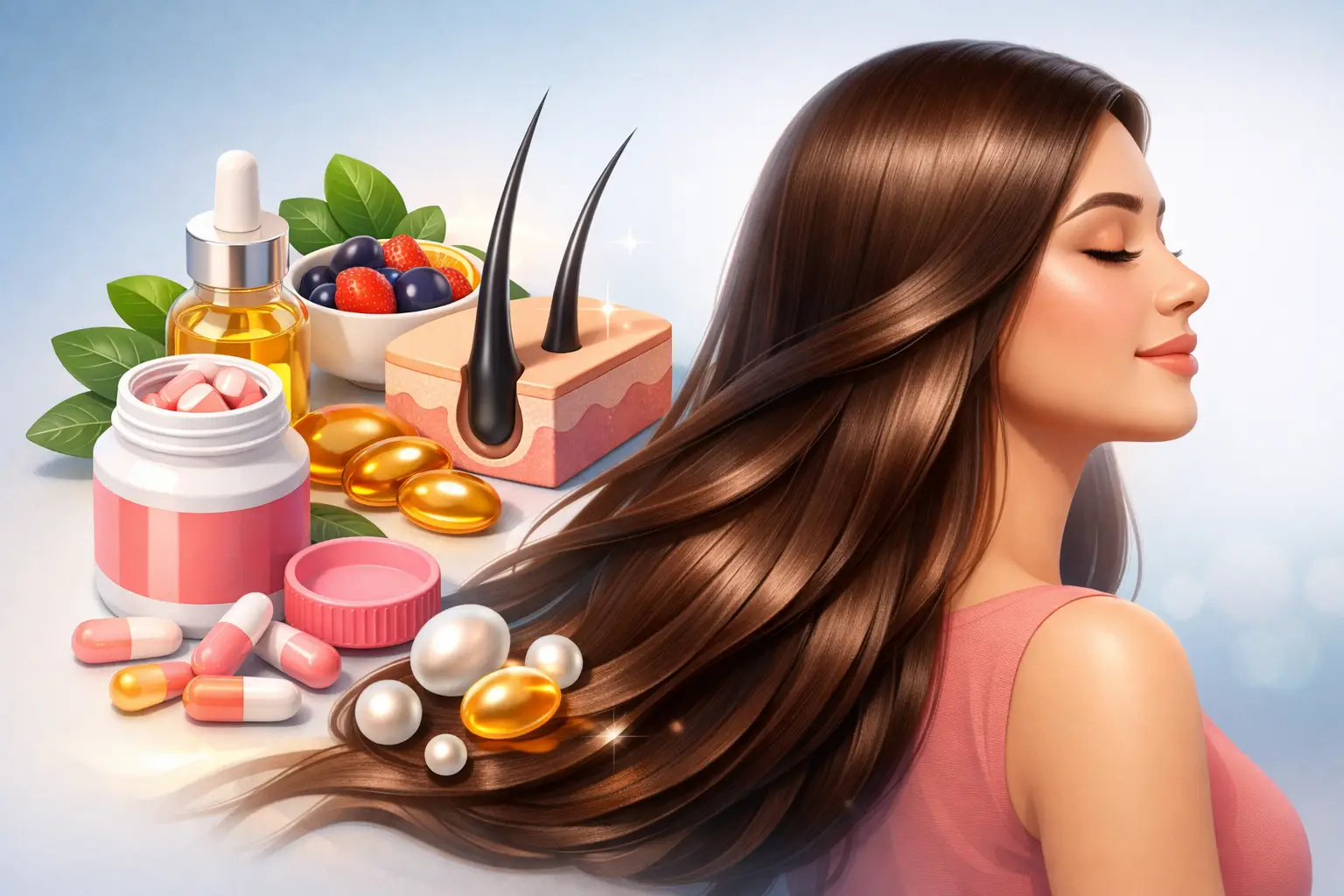 Integratori capelli donna per capelli più forti