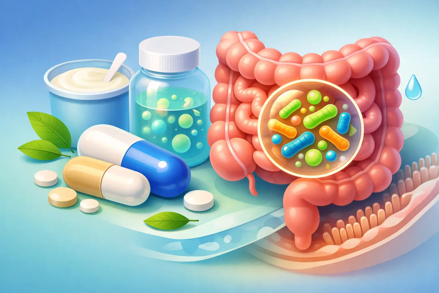Come usare i probiotici per l’intestino