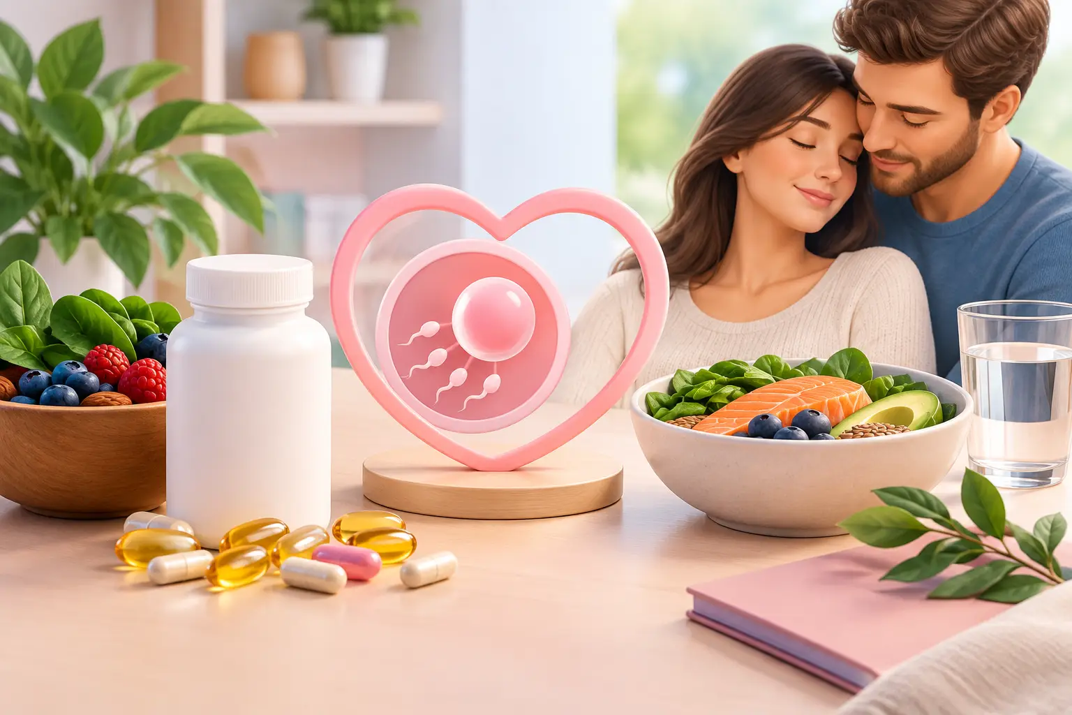 Guida agli integratori per fertilità e concepimento