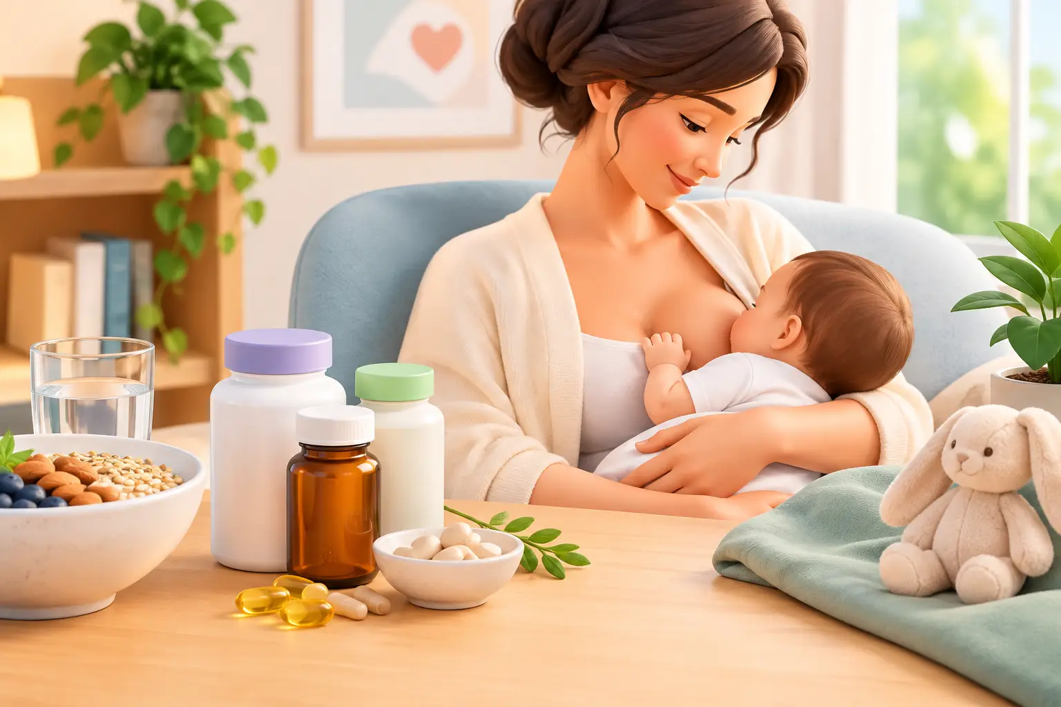 Integratori per allattamento e postpartum
