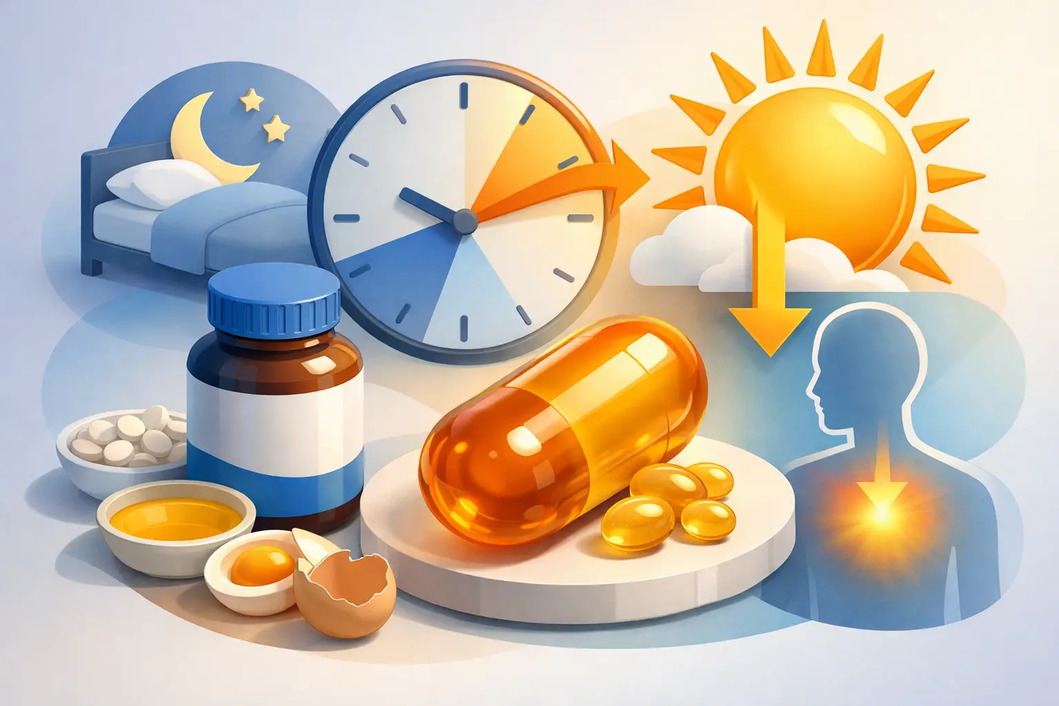 Quando prendere vitamina D3 per assorbirla meglio