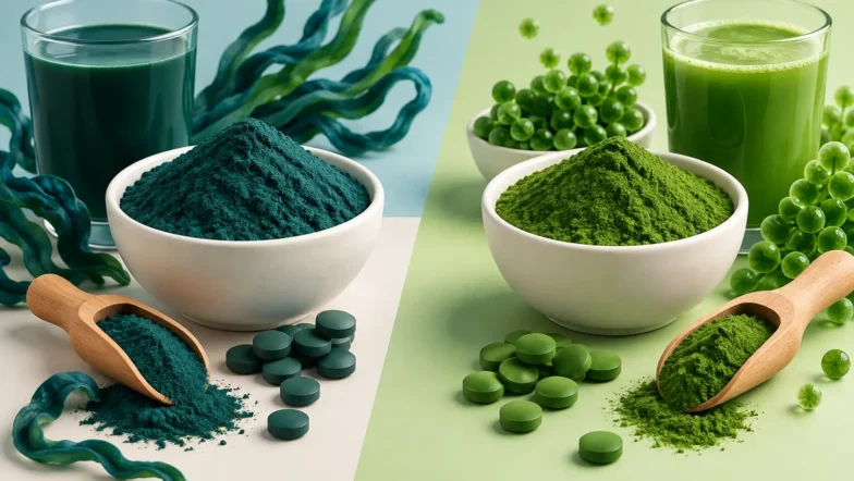 Spirulina o chlorella: differenze e come sceglierle